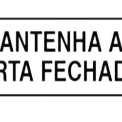 mantenha-a-porta-fechada